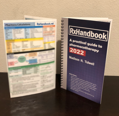 ⭐Special Bundle⭐ RxHandbook 2022 + Pharmacy Calculations Pocket Guide